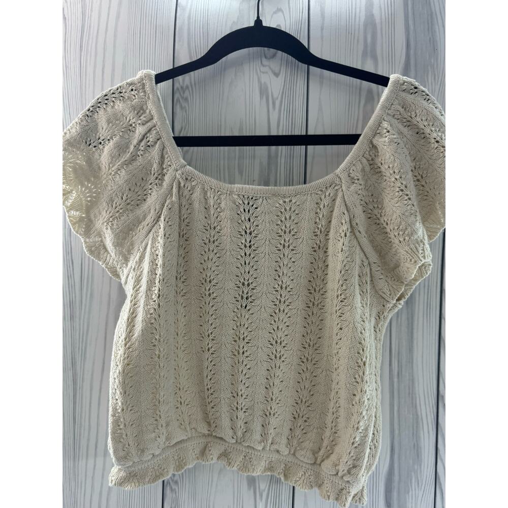 New Women’s Freshman 1996 2 Pc Crocheted Skirt & Sweater Set Sz XL - Picture 4 of 13